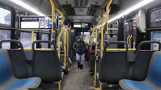 NYCT Bus: Onboard 2024 Novabus LFSe+ #5025 on the Bx2