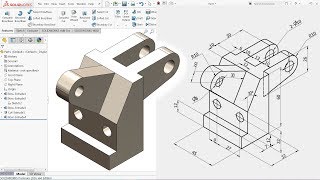 SolidWorks Tutorial for beginners Exercise 34