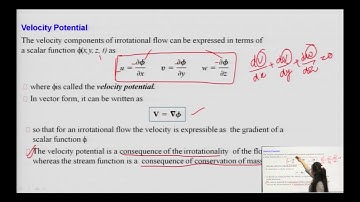 Stream Function & Velocity Potential Function: Lecture-01
