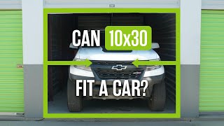 Can a Car Fit in a 10x30 Storage Unit?