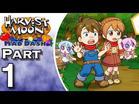 Harvest Moon: Mad Dash - Геймплей - Прохождение - Давайте поиграем - Часть 1