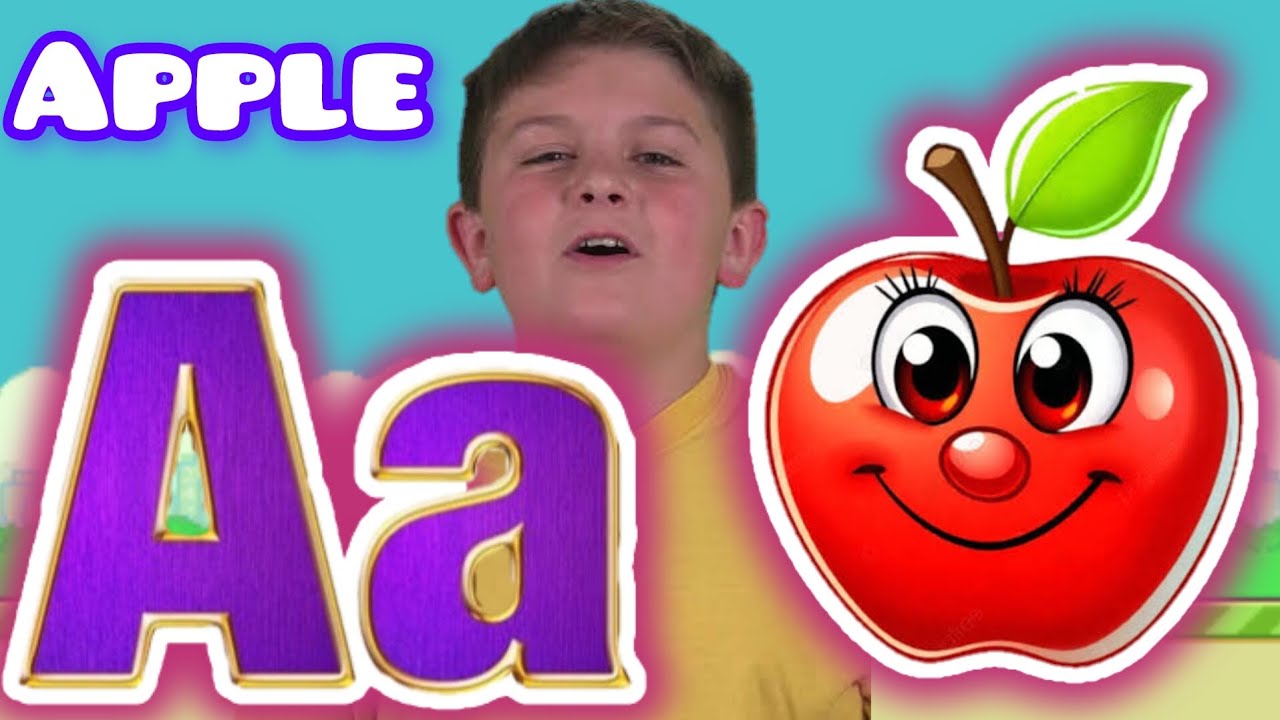 Любимая песенка малышей по изучению алфавита: «Учимся с буквой А для яблока».