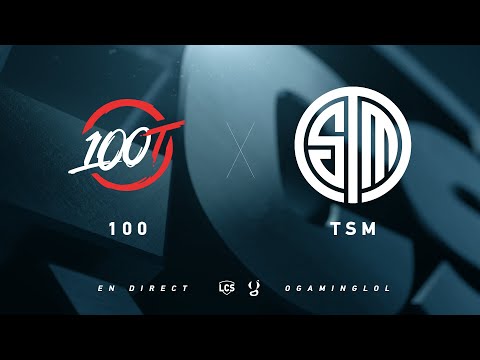 LCS Spring 2020 - 100 vs TSM - W5D1