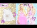 They Made Fun Of Our Cheap Dresses So We Gave Them A MAKEOVER DIY Challenge Sister Vs Sister