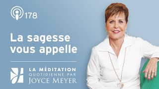 La sagesse vous appelle – Méditation quotidienne par Joyce Meyer