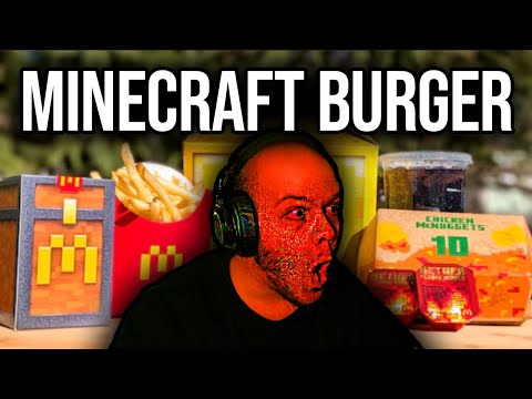 Megvettem a Minecraft menüt és Happy Mealt, hogy neked ne kelljen!