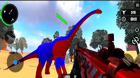 wild dino hunting zoo hunter game android gameplay part - 4
