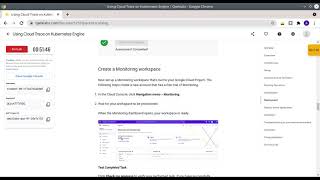 Qwiklabs: Using Cloud Trace on Kubernetes Engine
