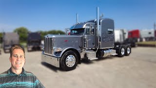 SOLD–Gunmetal 2024 Peterbilt 389 605 HP Automatic 1