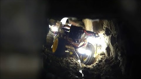 Robots in Peru help to discover ancient underground galleries