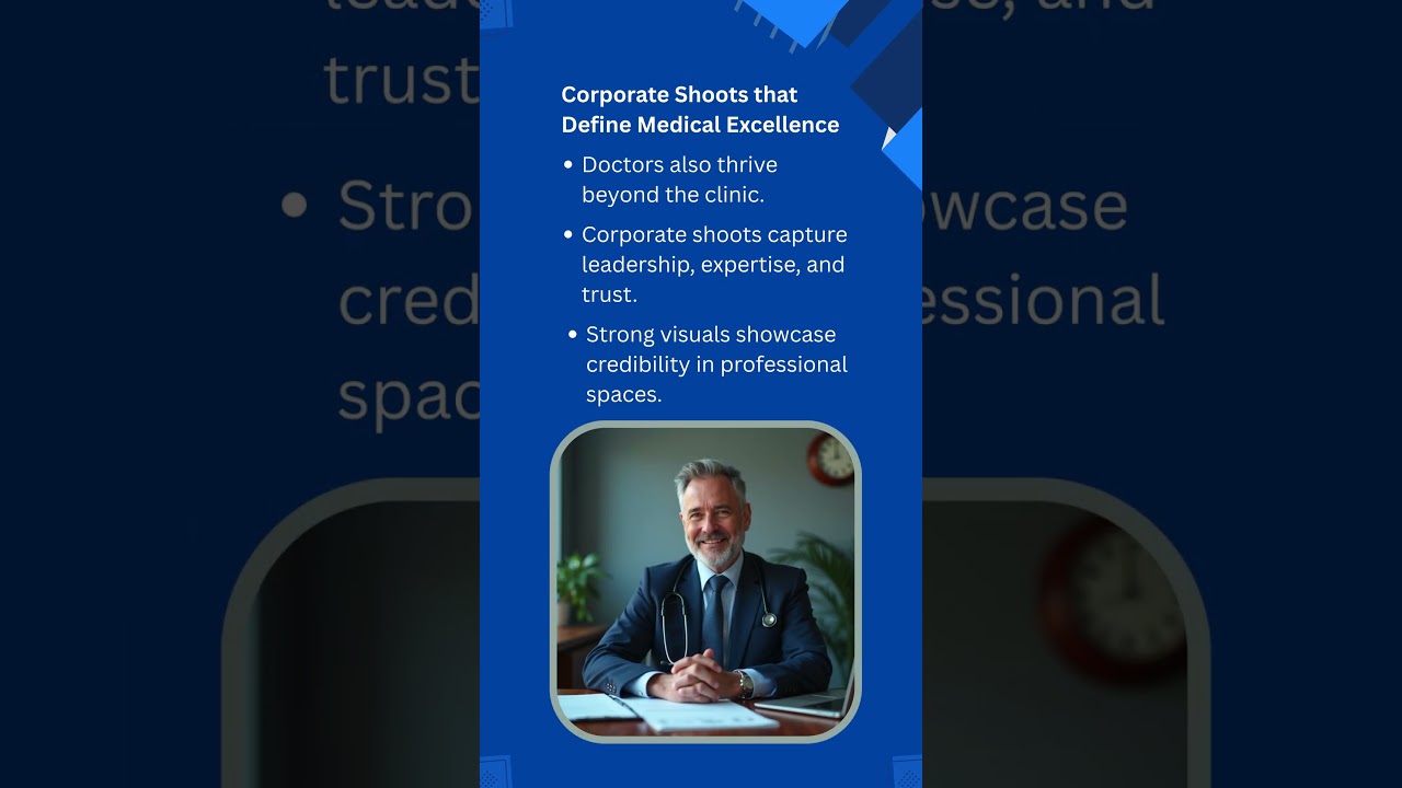 Corporate Shoots that Define Medical Excellence 