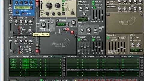 How to make Dirty Dubstep Bass in Reason 4 and 5(Part 2/2)