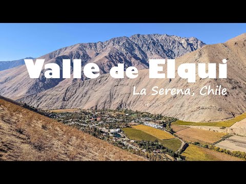 Traveling through the Elqui Valley, Chile