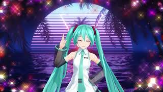 I heard Miku's singing voice for the first time