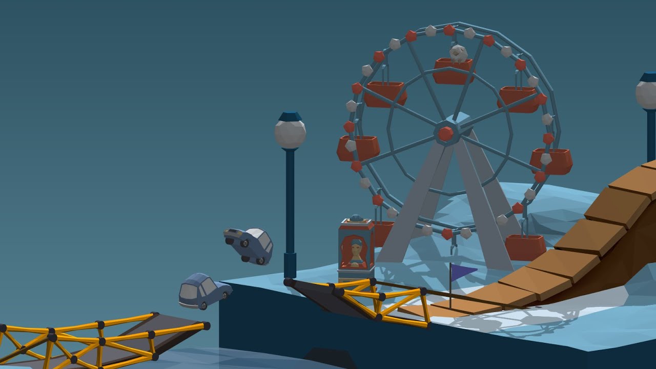 Poly Bridge [Ep 18]: Nice view you got there... (5-7, 5-8, 5-9)