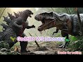 Godzilla🦖 kills the dinosaurs 🦕 #godzilla #dinosaur #godzillavskong #viralvideo #animals #yt 