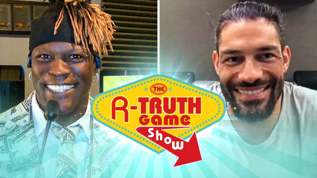Roman Reigns tests his WrestleMania knowledge The R Truth Game Show sneak peek