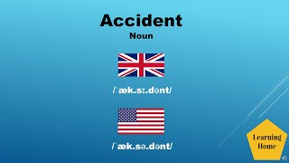 Accident meaning pronunciation and synonyms #Shorts