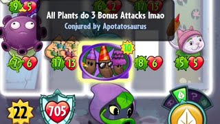 Can a game finish in one turn if 3 bonus attacks are made? | Ohio Mod | PvZ Heroes