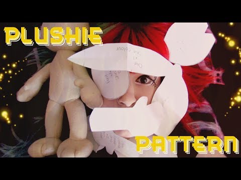 New Plushie Base! How I Make A Paper Plush Pattern!| Tutorial By Cloctor Creations