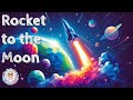 Rocket To The Moon Energetic Space Adventure Rhyme For Kids Rhymes Rhymesforkids Rhythm 