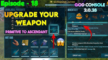 Ark mobile: How to Upgrade Weapon Primitive to Ascendant 🔥 | Episode -18 | Soa Squad