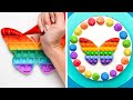 RAINBOW POP IT CAKE 🎂🌈 || Yummy And Adorable Dessert Ideas And Food Recipes For The Whole Family
