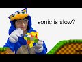 Can sonic win a rubiks cube competition