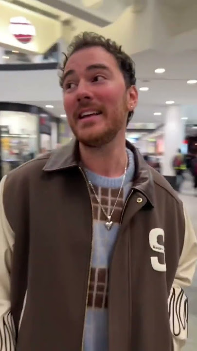 Cian Ducrot - Singing “I’ll be waiting” in the mall 😯😯 #shorts