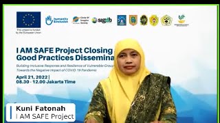 I AM SAFE Closing Project and Good Practices Dissemination