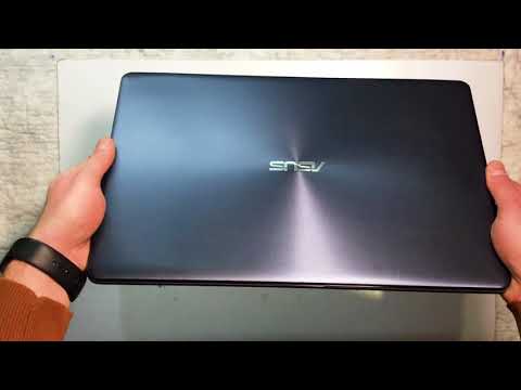 Распаковка ноутбука Asus X542UQ-DM026