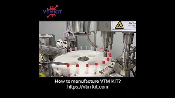 Automatic Bottle Capping Machine For VTM Kit Manufacturing - How To Manufacture VTM Kit? vtm-kit.com