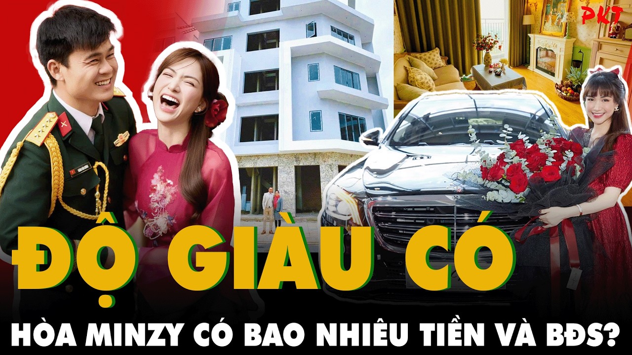 Hòa Minzy GIÀU CỠ NÀO, sở hữu bao nhiêu BĐS mà tuyên bố KHÔNG YÊU THIẾU GIA, chỉ cần Đại úy YÊU MÌNH