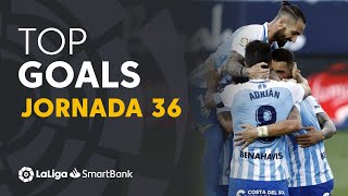 Todos los goles de la jornada 36 de LaLiga SmartBank 2019\/2020