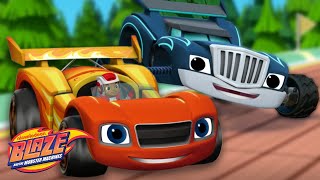 Blaze and the Monster Machines Transform into RACE CARS! 🏎️💨 w\/ AJ | Blaze and the Monster Machines