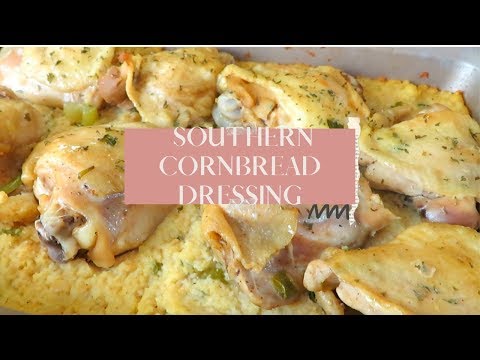 southern-cornbread-dressing-//-thanksgiving-stuffing-recipe-//-soul-comfort-food