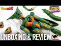 Cell imperfect first form dragon ball z shfiguarts unboxing  review