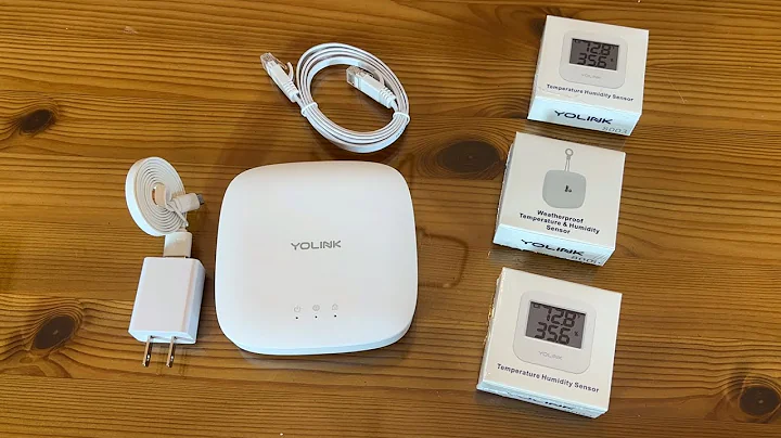 YoLink Smart Wireless Temperature / Humidity Sensor Wide Range (-22 to 158 degrees)