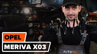 Kardaanin kannatinlaakeri vaihto CHEVROLET EPICA - vaihe vaiheelta videokäsikirjat