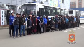 В Дмитрове на территории овощебазы полицейские пресекли нарушения миграционного законодательства