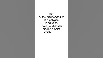 The Sum of Exterior Angles of a Polygon is 360°: See it for Yourself!
