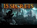 15 Amazing Secrets in Dark Souls, Bloodborne & Sekiro