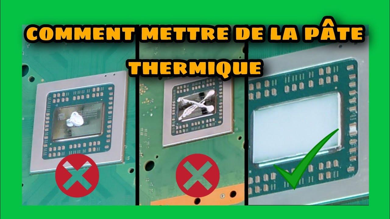 comment mettre de la pate thermique et a quoi elle sert YouTube comment mettre de la pate thermique et a quoi elle sert YouTube