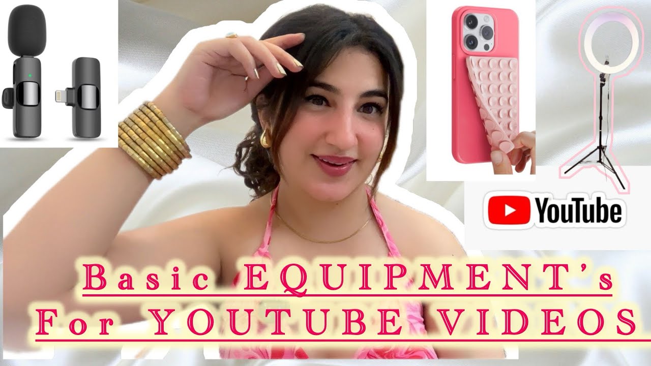 5 Basic Equipment’s You Need For Making Youtube Video’s ( Beginners￼ Edition) 