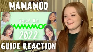 Reaction to The MAMAMOO Introduction Guide of 2022 by MOO YT