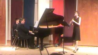 Sonatina For Clarinet 1981 Allegro Calmato