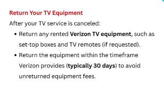 How to Cancel Verizon Fios TV Only – Cancel Steps, Equipment Return & Final Charges