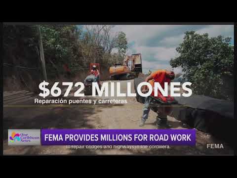 FEMA Provides Millions for Road Work in Puerto Rico