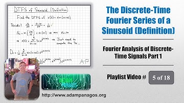 The Discrete-Time Fourier Series of a Sinusoid (Definition)