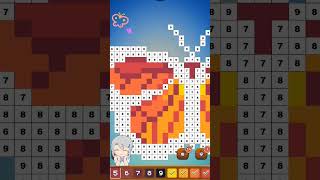 Coloring Pixels by Numbers Butterfly - Irvyn #paintingbynumbers screenshot 2